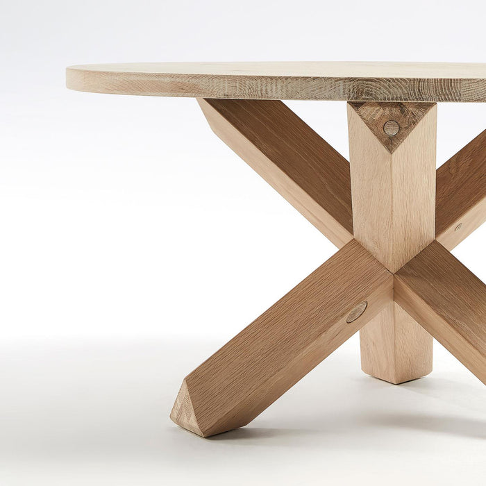 Kave Home Lotus Salontafel Ø 65 cm - Eikenhout