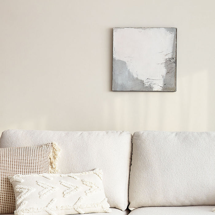 Kave Home Mihaela 3-Zitsbank Chaise Longue Rechts - Wit