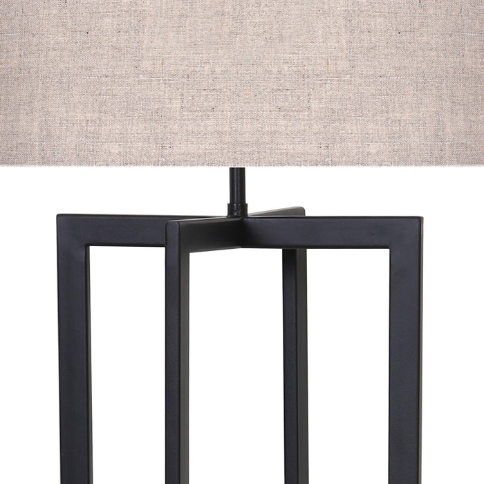 Light Living vloerlamp Mace - zwart - metaal - 8286ZW