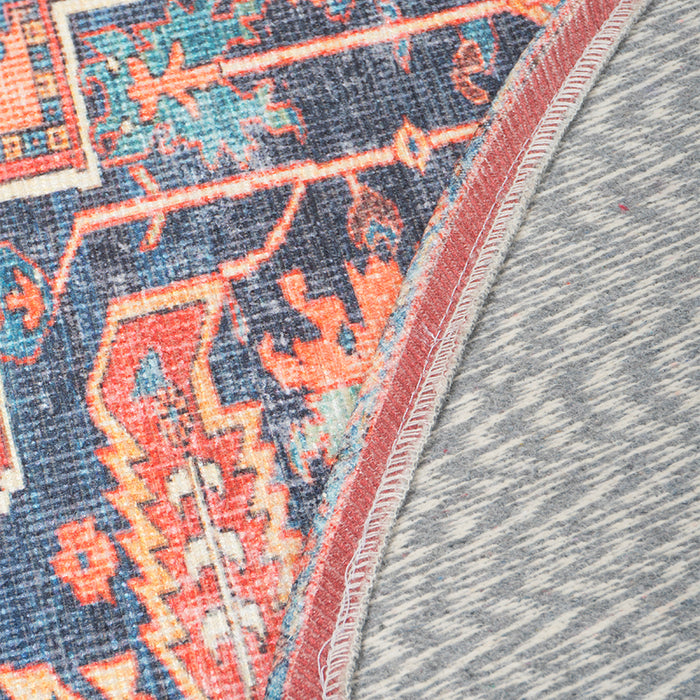 Vloerkleed Heris Red 01 Rond ø200 cm