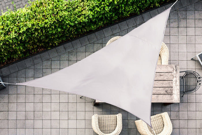 Feel Furniture - Schaduwdoek - Zonwering - Driehoek - 3.6 m - Taupe