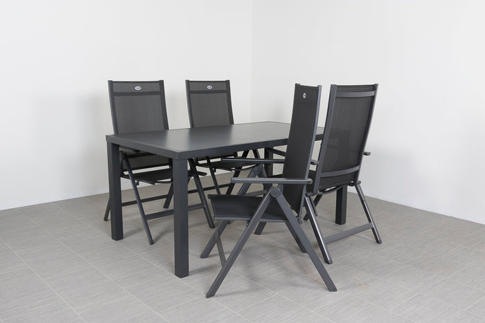 Hartman Aruba|Alma 160 cm. tuinset - 5-delig verstelbaar