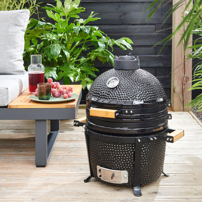 MOOS Kamado Tafelmodel Keramische Barbecue Ø 38,5 cm