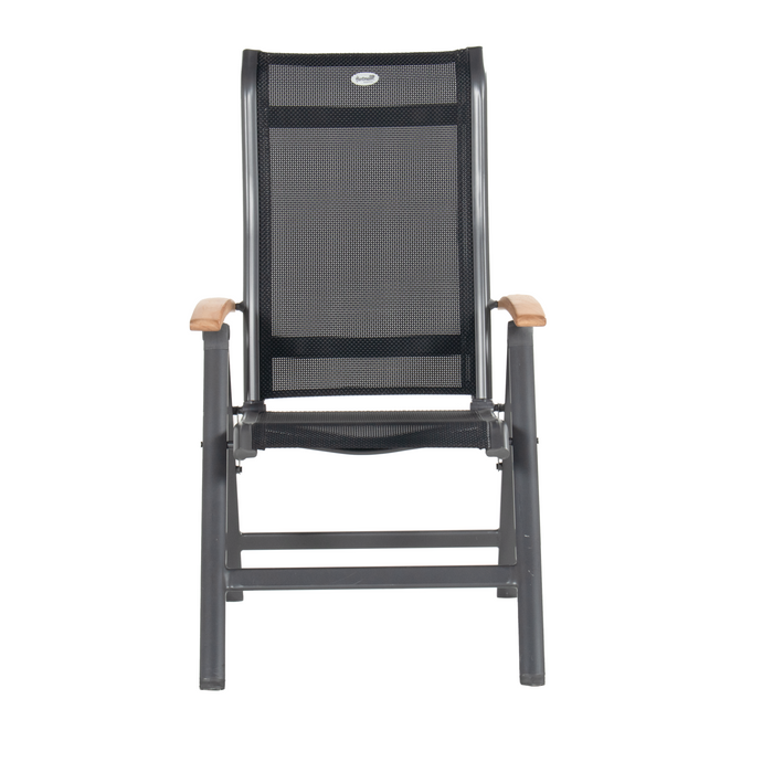 Hartman Alice Standenstoel - Antraciet/Teak