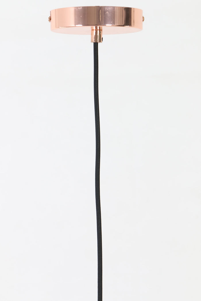 Light & Living Hanglamp Vidar 1L - Koper + Lichtbron