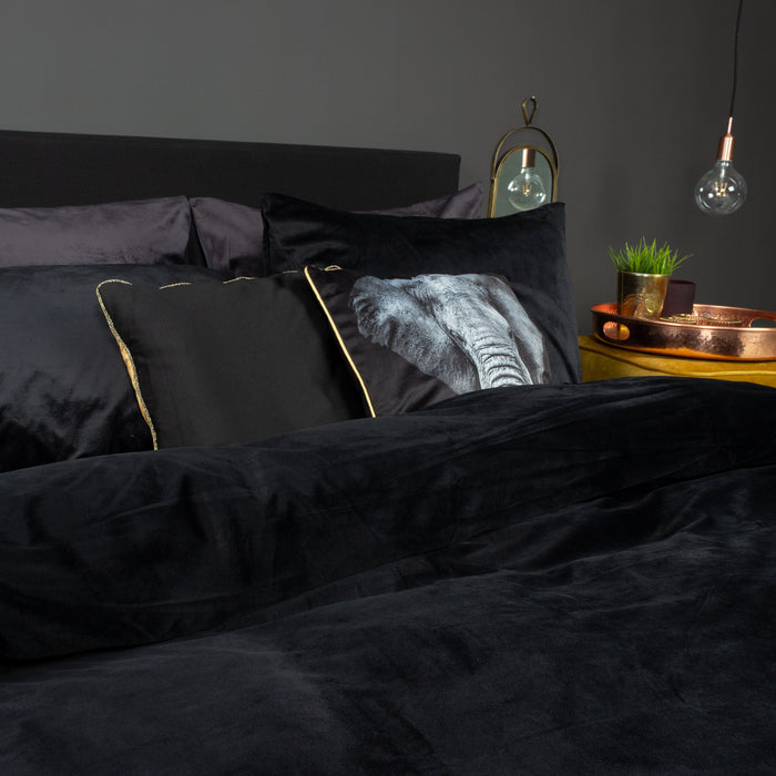 Y-NOT Fluweel Dekbedovertrek 200 x 220 cm