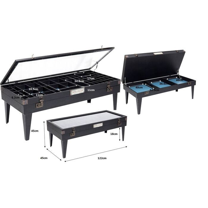 Kare Design Collector Salontafel - Zwart