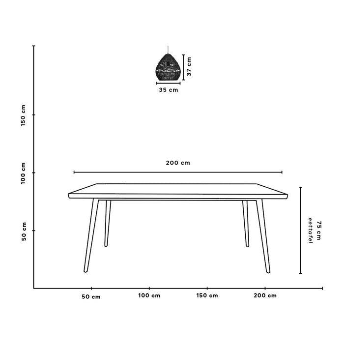 WOOOD Adelaide Hanglamp