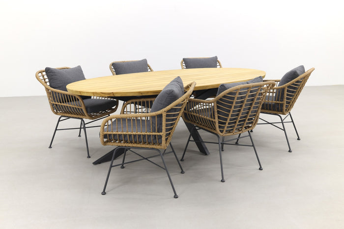 Garden Impressions Margriet natural|Taste Prado Ellips tuinset