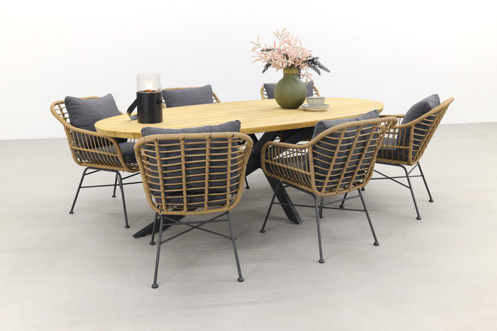 Garden Impressions Margriet natural|Taste Prado Ellips tuinset