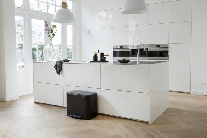 Brabantia Bo Pedaalemmer 3 x 11 L - Zwart