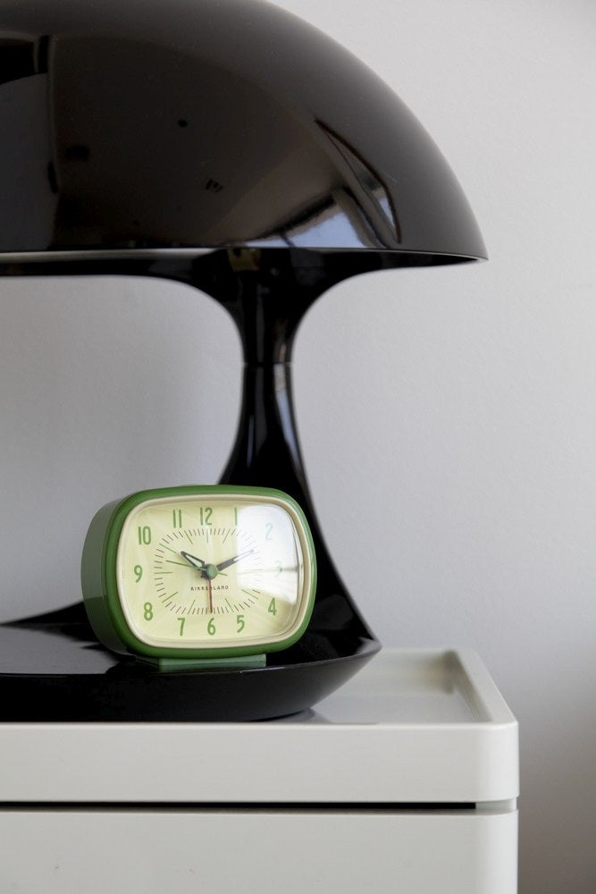 Kikkerland Retro Wekker 11 x 9 cm