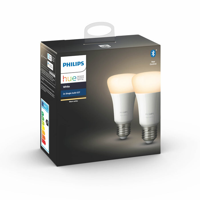 Philips Hue Bluetooth White E27 Lichtbron Duo Pack