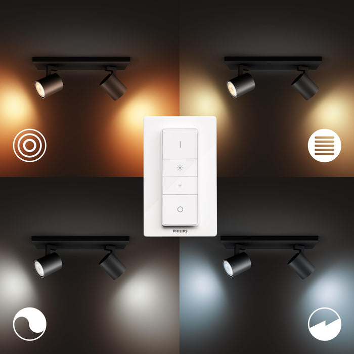 Philips Hue Runner Opbouwspot - incl. dimmer switch