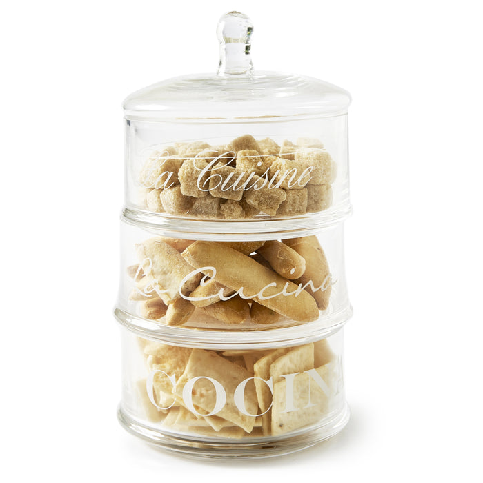 Rivièra Maison La Cucina 3-delige Voorraadpot Mini