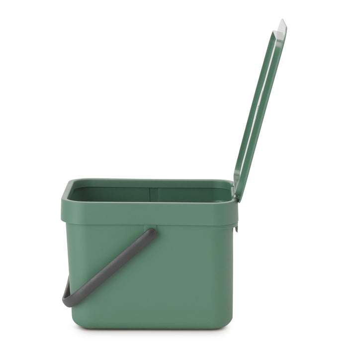 Brabantia Sort & Go Afvalemmer 6 L - Groen