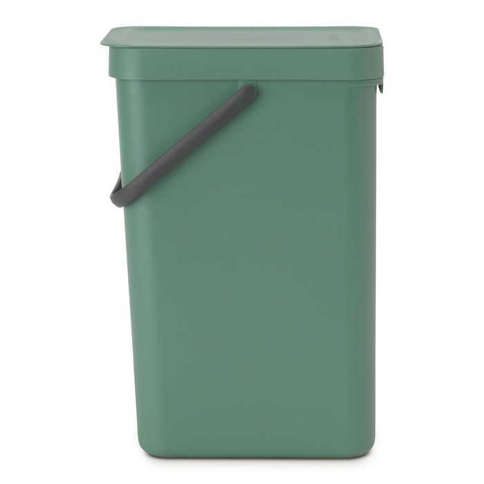 Brabantia Sort & Go Afvalemmer / Opberger 16 Liter - Groen