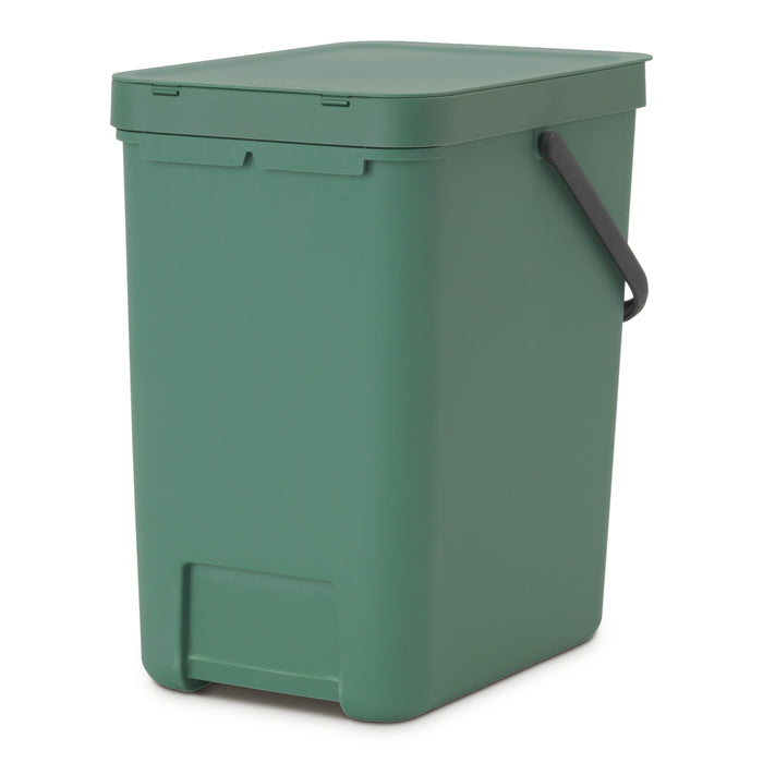 Brabantia Sort & Go Afvalemmer 25 L - Groen