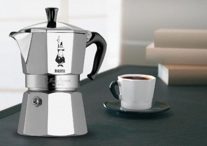 Bialetti Moka Express Percolator 6 kops