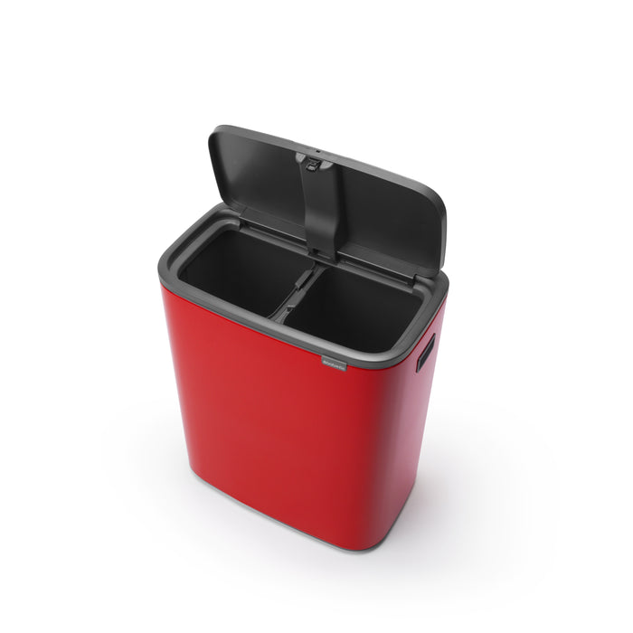 Brabantia Bo Touch Bin 60 Liter (2x30 Liter)