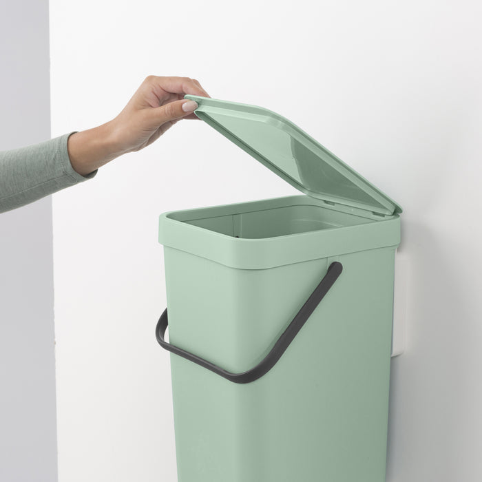 Brabantia Sort & Go Afvalemmer / Opberger 12 L - Mintgroen