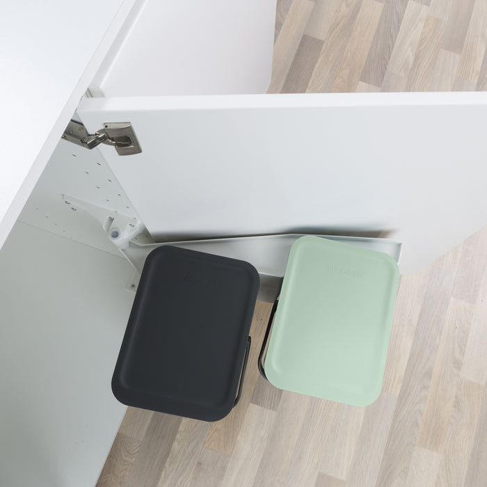 Brabantia Sort & Go Inbouwemmer 2 x 12 L
