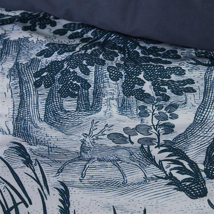 Beddinghouse Paysage Dekbedovertrek 200 x 200/220 cm - Blauw