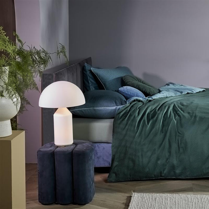 Kardol Richmond Dekbedovertrek 140 x 200/220 cm - Blauw/groen