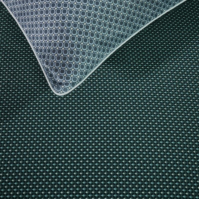 Kardol Richmond Dekbedovertrek 140 x 200/220 cm - Blauw/groen