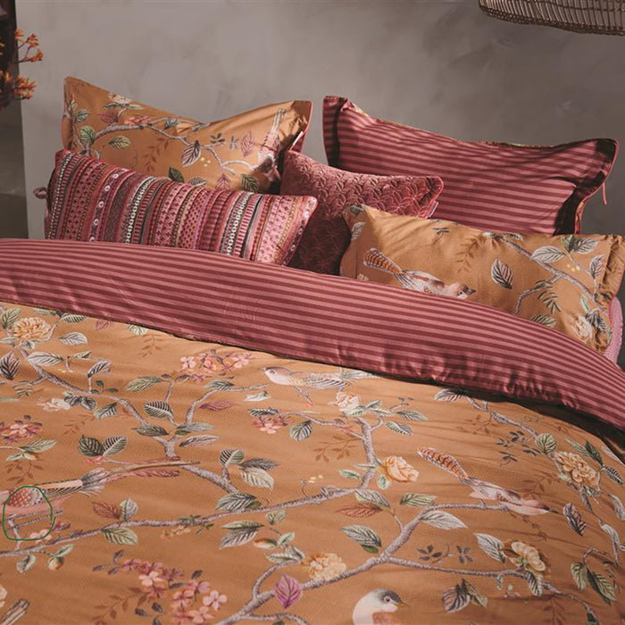 Pip Studio Good Nightingale Dekbedovertrek 200 x 200/220 cm - Geel