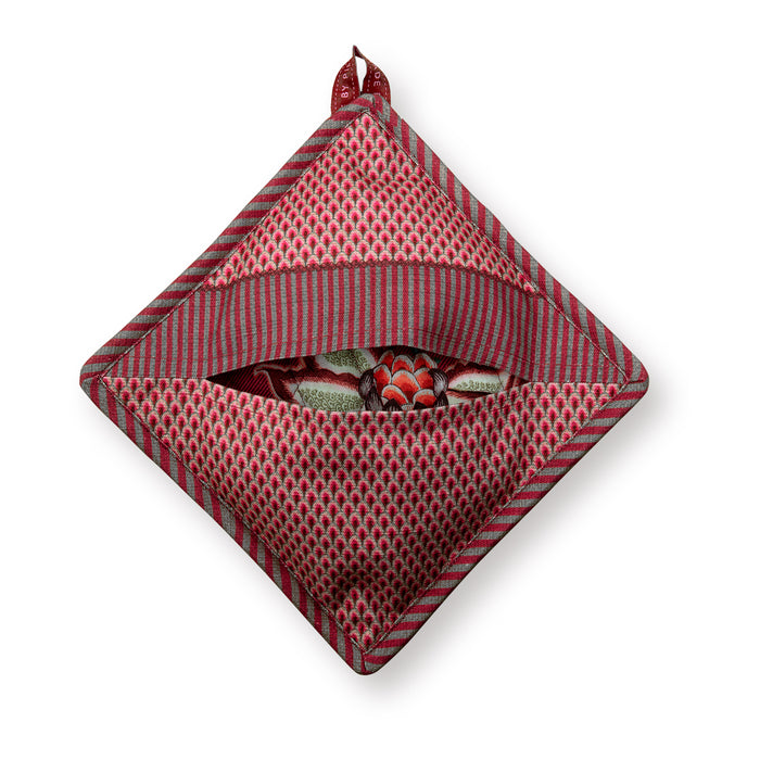 Pip Studio Flower Festival Pannenlap - Donkerroze