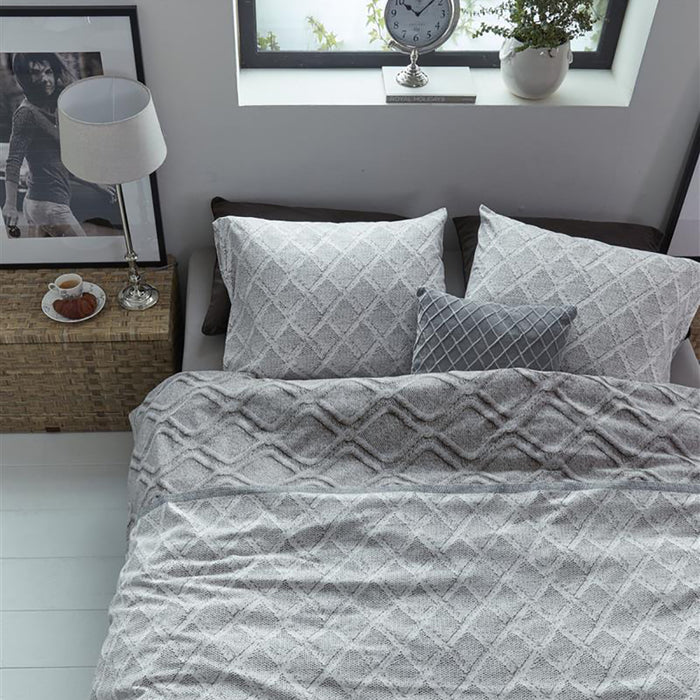 Rivièra Maison Warmness Dekbedovertrek 240 x 200/220 cm - Off-white