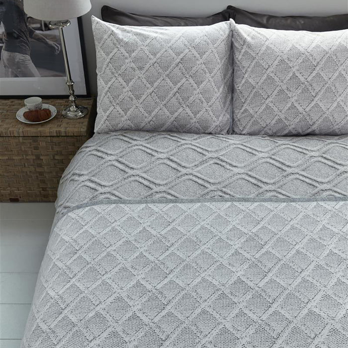 Rivièra Maison Warmness Dekbedovertrek 240 x 200/220 cm - Off-white