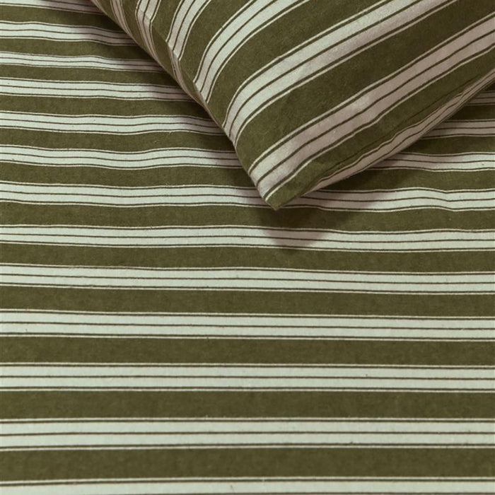 vtwonen Pyjamas Dekbedovertrek 240 x 200/220 cm - Groen