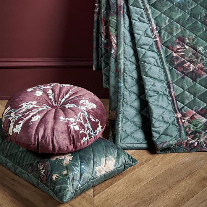 Beddinghouse x Van Gogh Blossom Dekbedovertrek 200 x 200/220 - Donkerrood