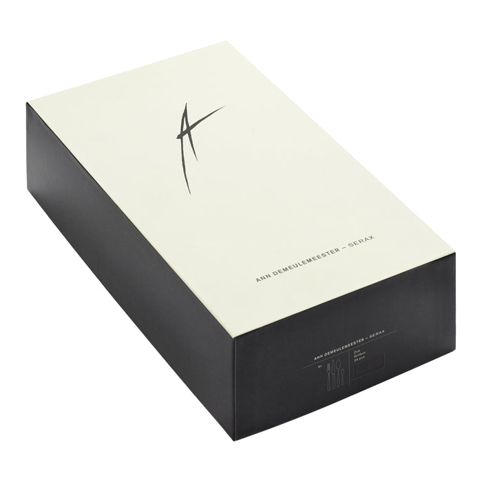 SERAX - Ann Demeulemeester - Zoë Bestekset 24-delig - Zwart