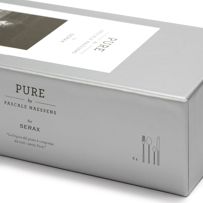 SERAX - Pascale Naessens - Pure Bestekset 24-delig - Zilver
