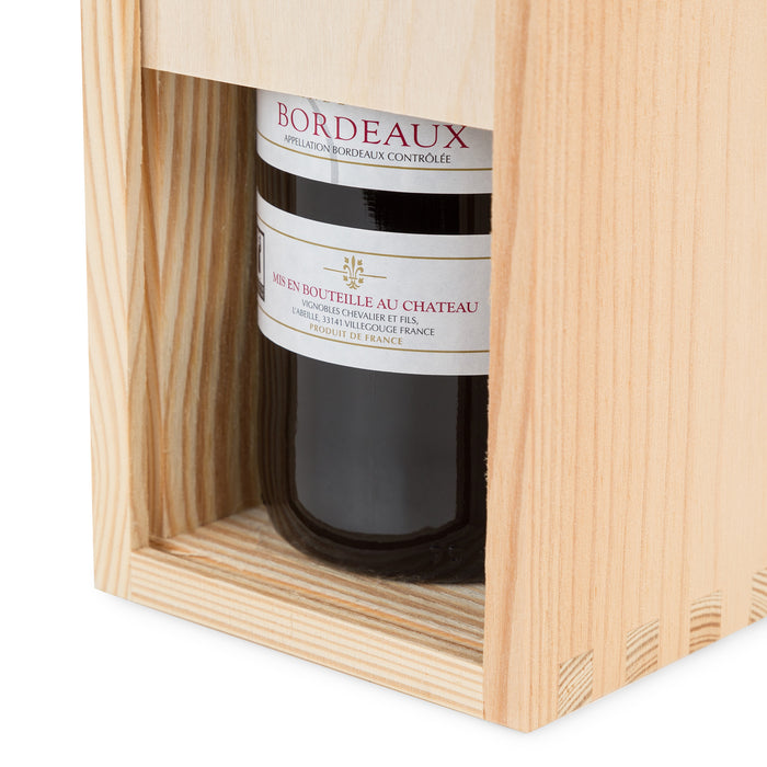 Compactor Wijnkist voor 1 Fles