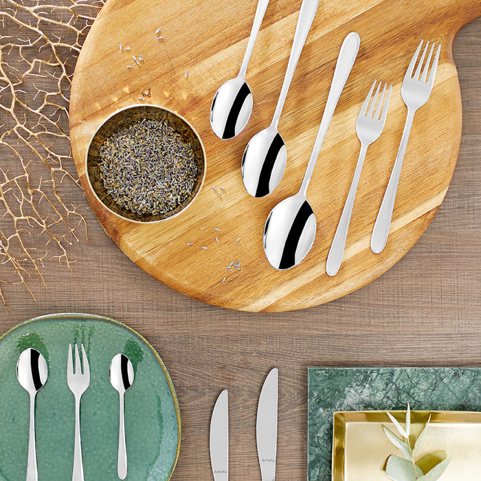 Amefa Monaco Bestekset 56-delig - Zilver