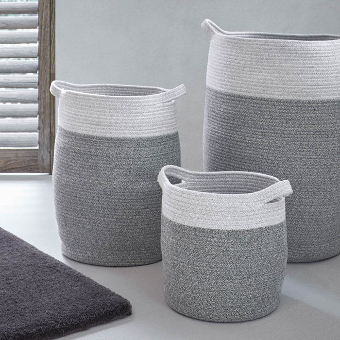 Aquanova Osman Wasmand Small - Zilvergrijs