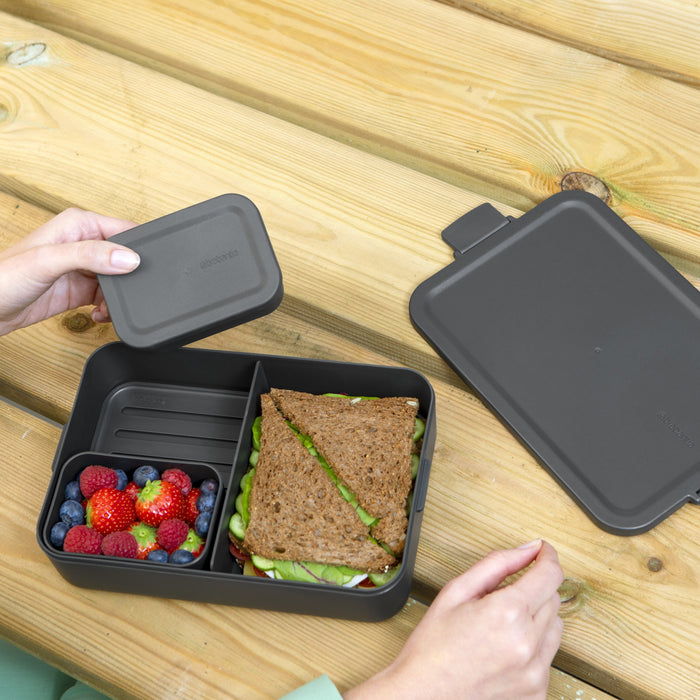 Brabantia Make & Take Bento Lunchbox - Kunststof - Dark Grey