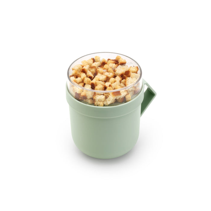 Brabantia Make & Take Soepbeker to Go 0,6 L - Magnetron - Jade Green