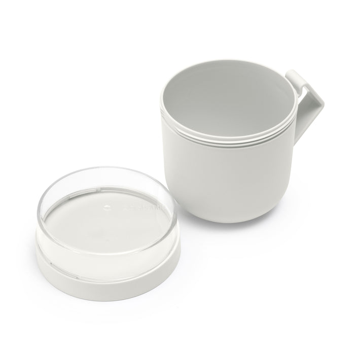 Brabantia Make & Take Soepbeker to Go 0,6 L - Magnetron - Light Grey