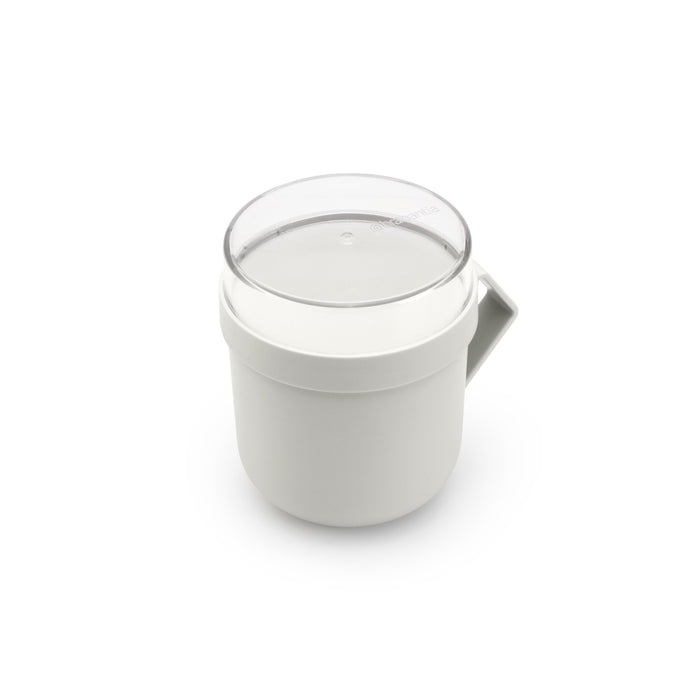Brabantia Make & Take Soepbeker to Go 0,6 L - Magnetron - Light Grey