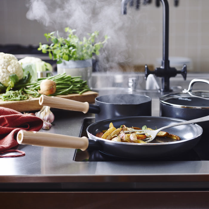 GreenChef Vintage Koekenpannenset Ø 20 + 24 + 28 cm