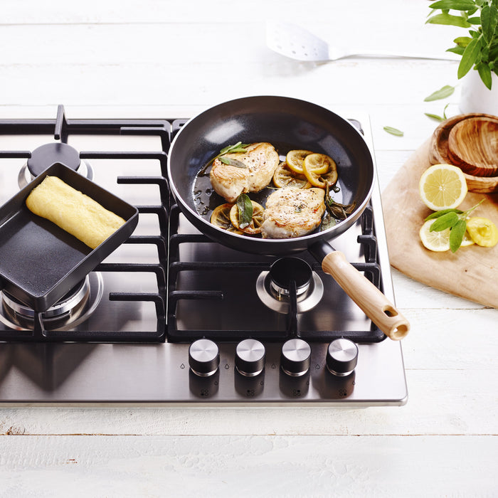 GreenChef Vintage Koekenpannenset Ø 20 + 24 + 28 cm