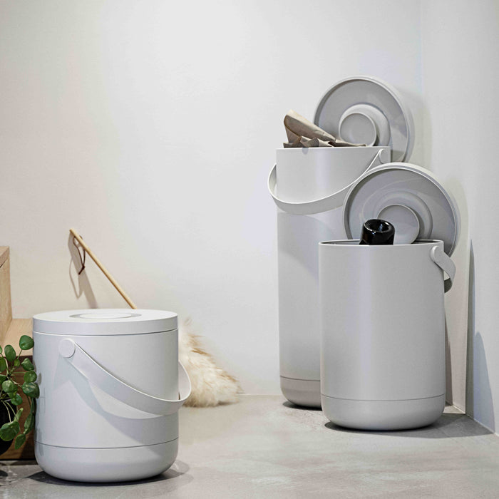 Zone Denmark Circular Afvalemmer 22 Liter - Warm grijs
