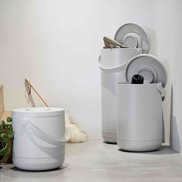 Zone Denmark Circular Afvalemmer 34 Liter (22+12 Liter) - Warm grijs