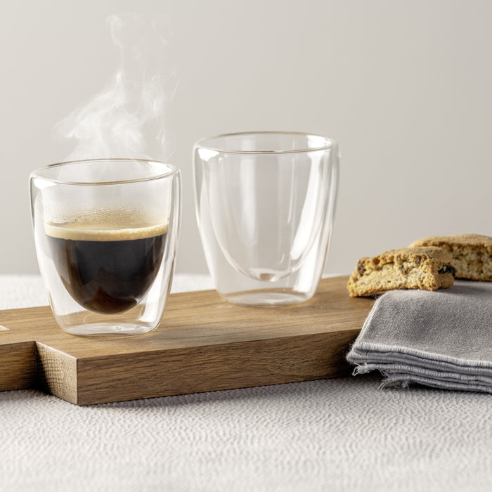 Leonardo DUO Dubbelwandig Espressoglas - 2 st.