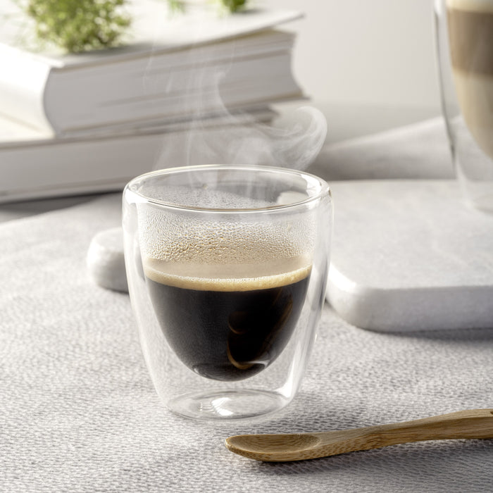 Leonardo DUO Dubbelwandig Espressoglas - 2 st.